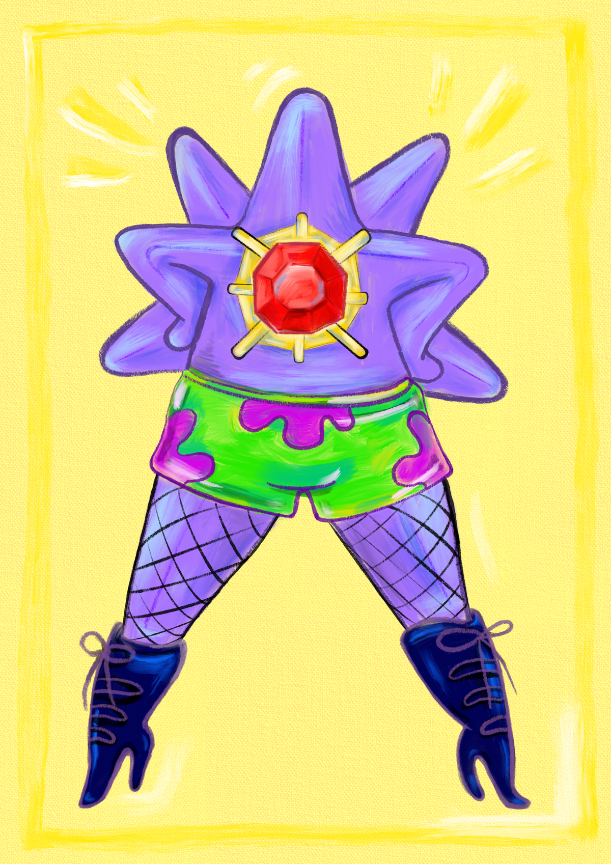 Mega Patrick print