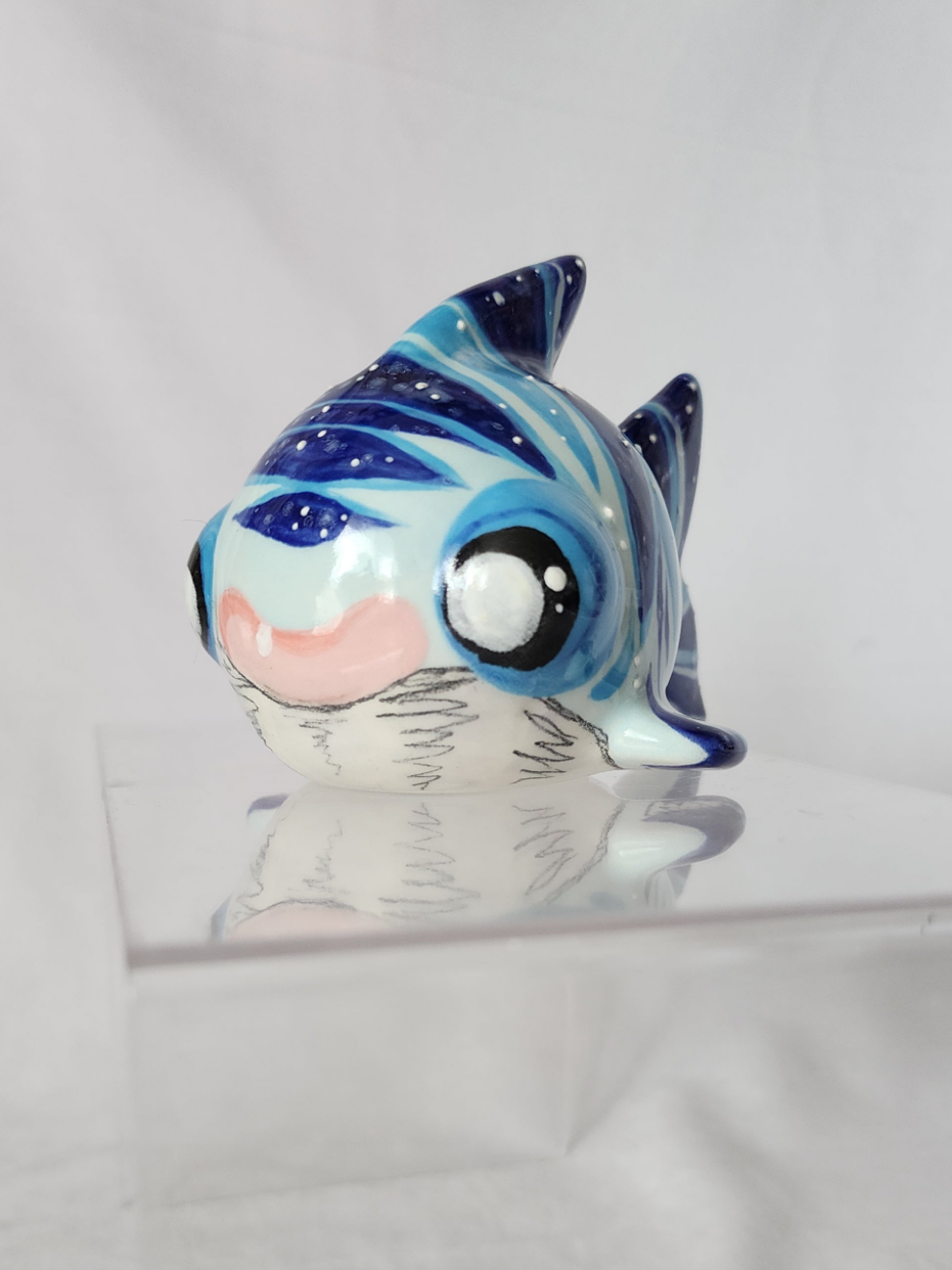 Pudge the ceramic whalesharkfish