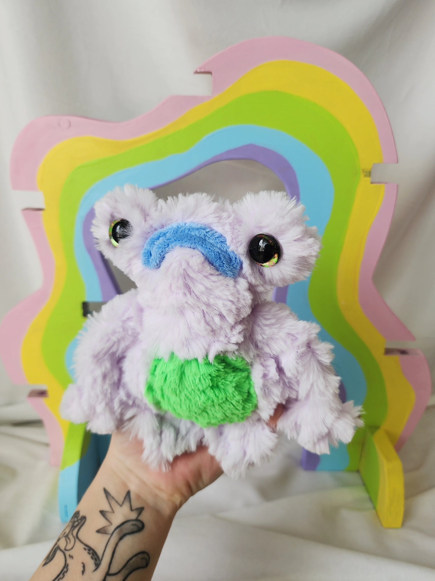 Mini lavender frog