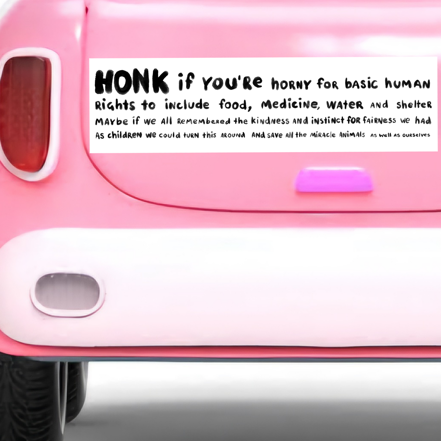 Bumper stickers