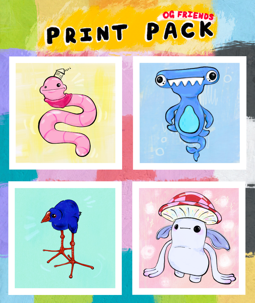 Print pack - OG friends