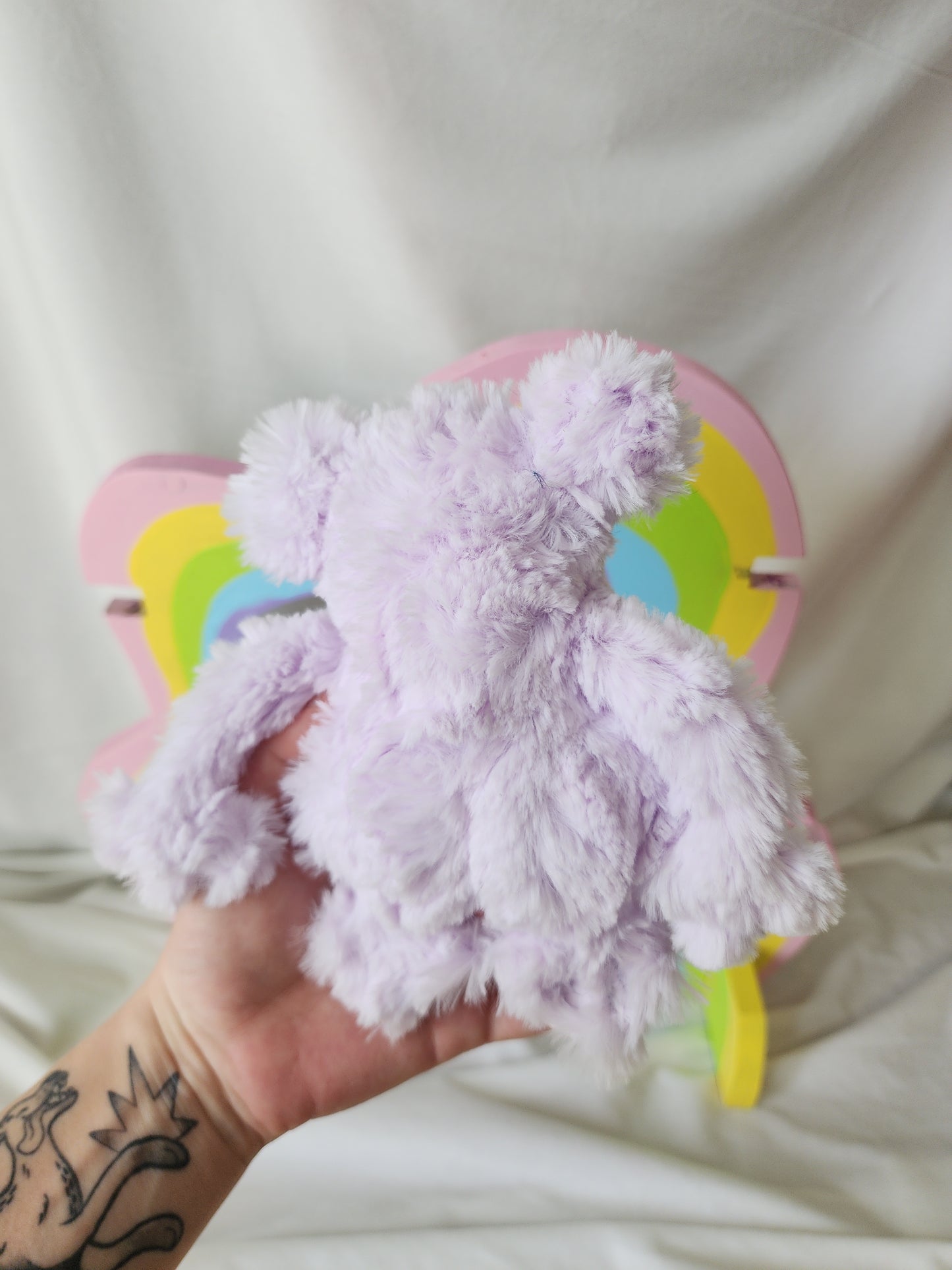 Mini lavender frog