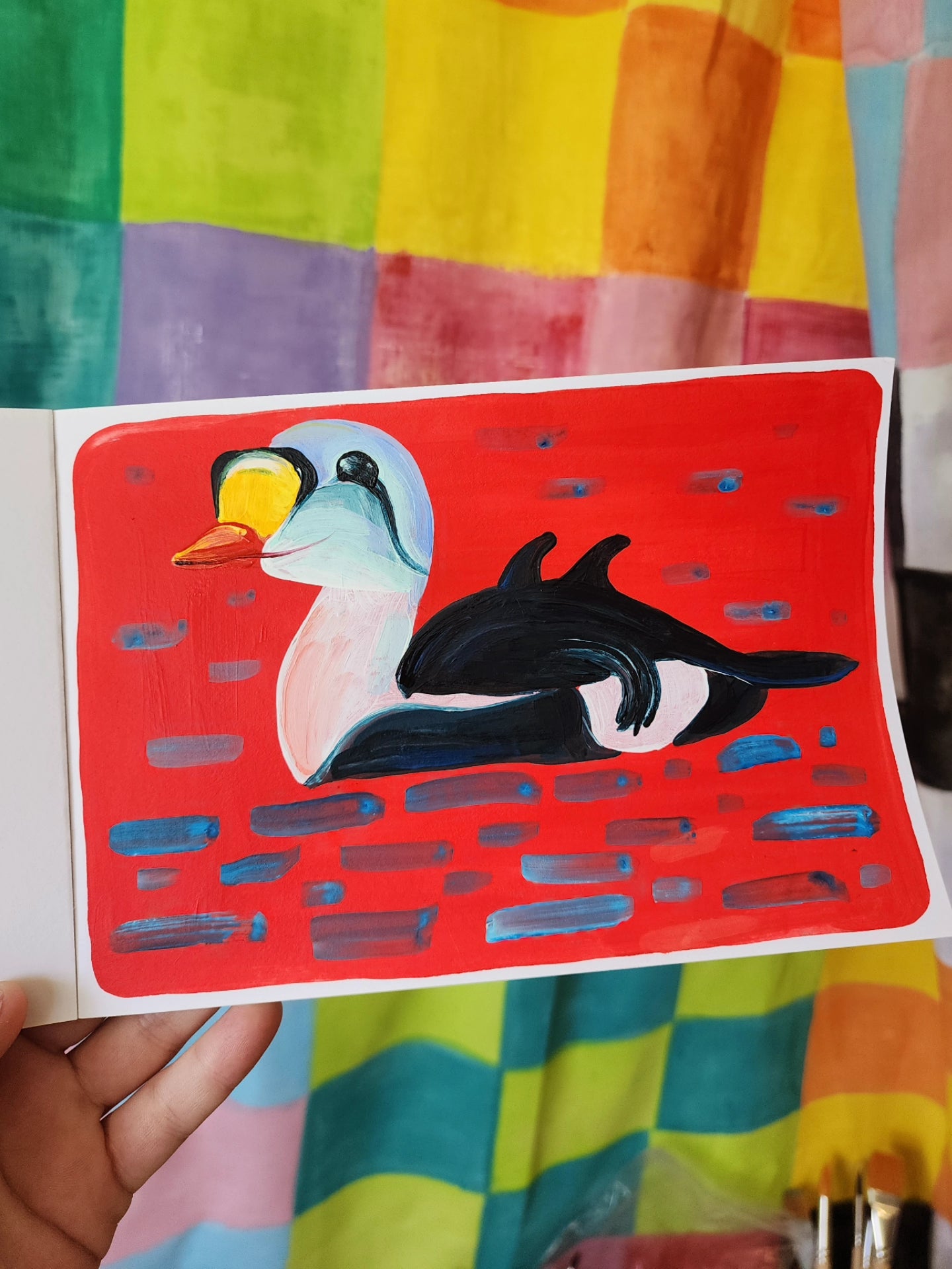 King eider - Original Artwork