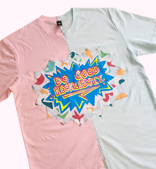 Block colour tee - do Good recklessly