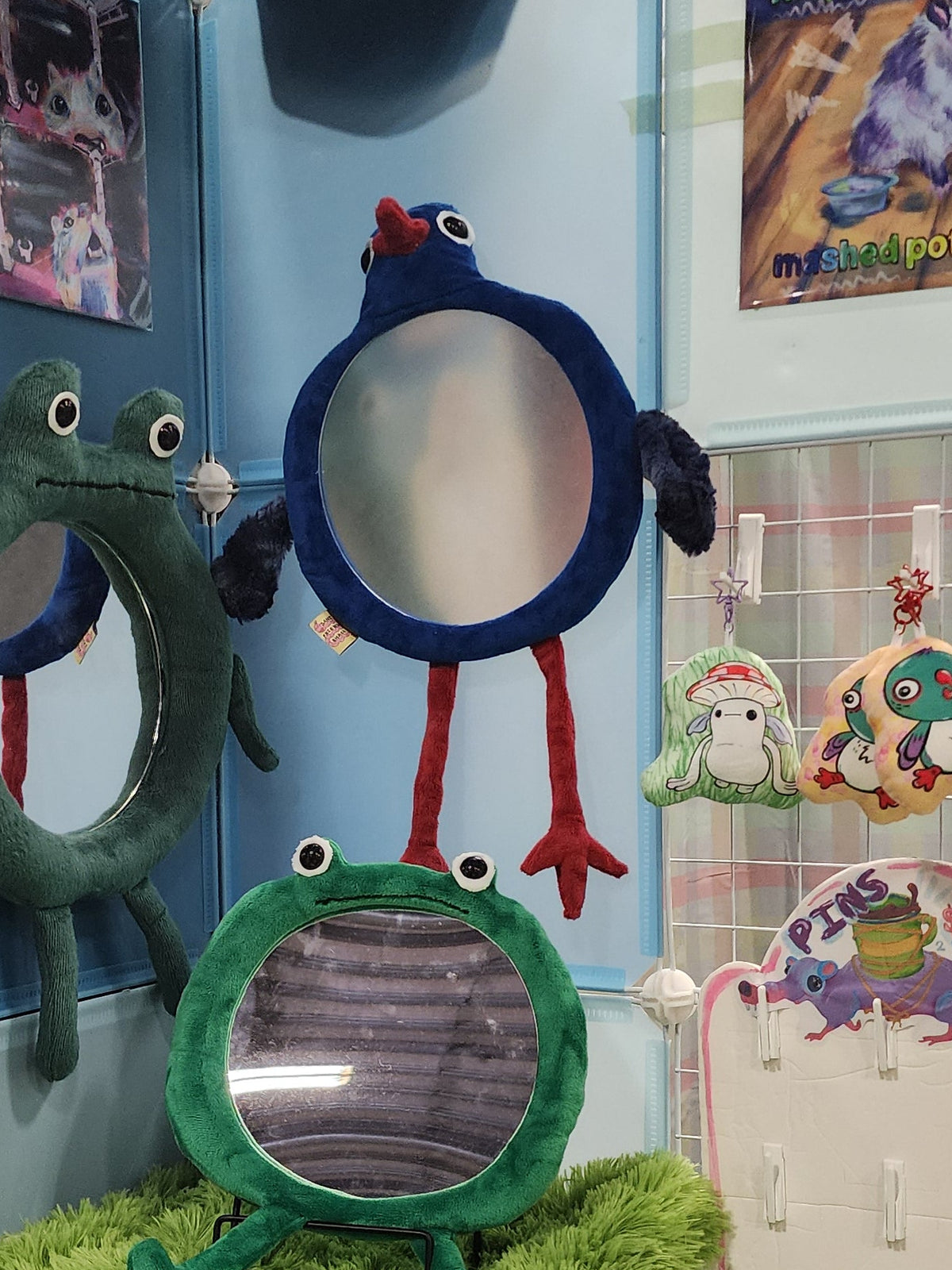 Pūkeko mirror 2