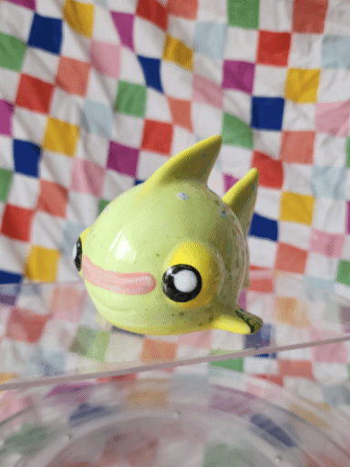 Swampy the ceramic swampfish