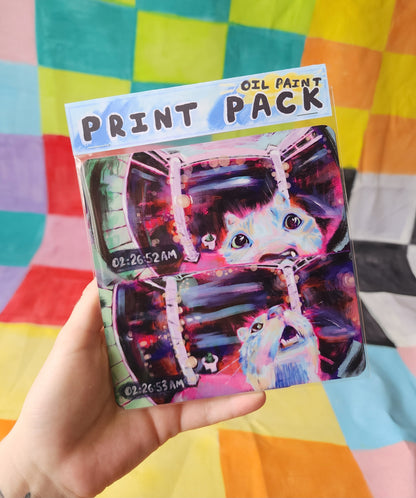 Print pack - oil paint