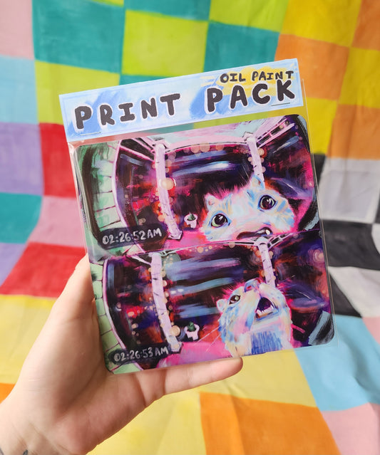 Print pack - oil paint