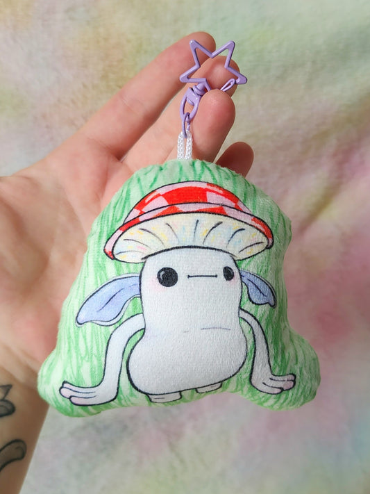 Plush keychain - meeshroom
