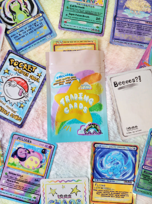 Trading card booster pack