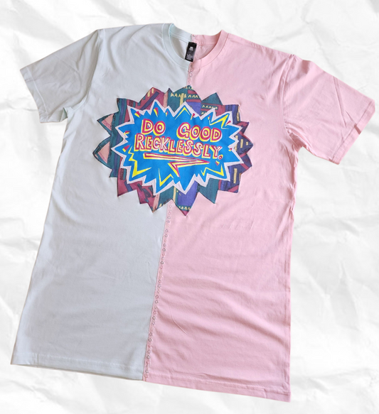 Block colour tee #2 - do Good recklessly