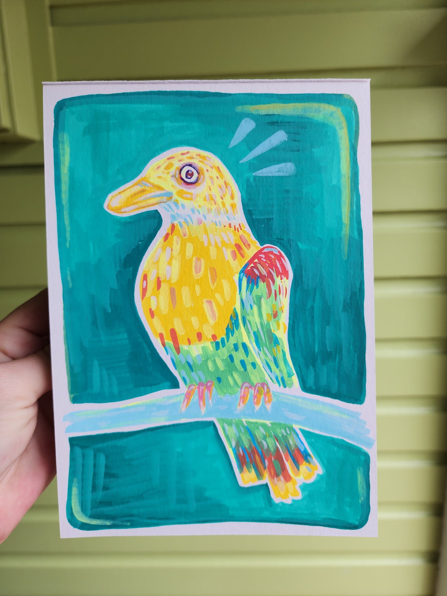 Fruit dove - Original Artwork
