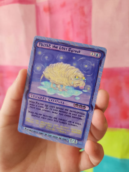 Playable trading cards