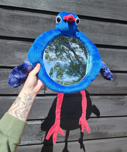 Pūkeko mirror
