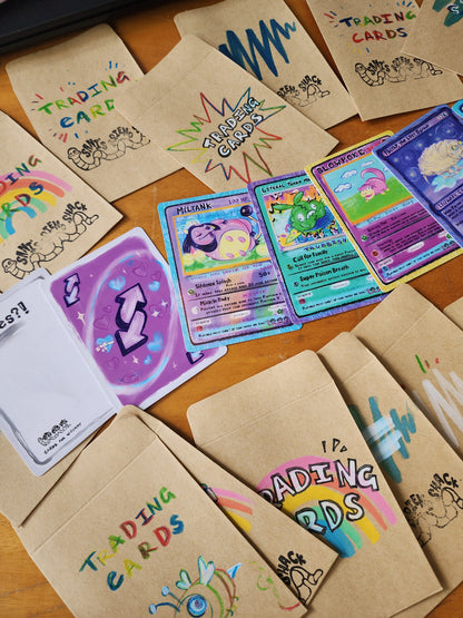 Playable trading cards