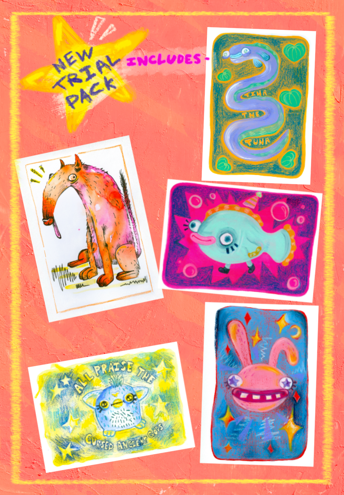 PREORDER - Miniature prints for ants