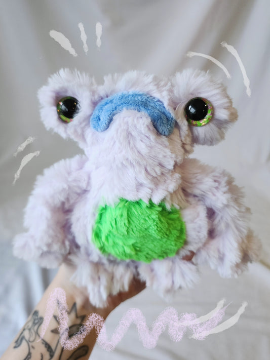 Mini lavender frog