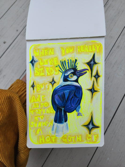 Goth gf - Original Artwork