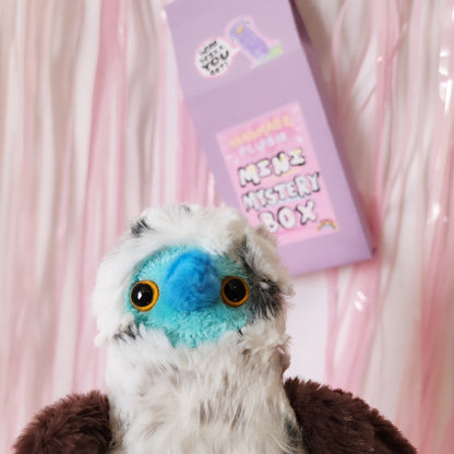 Handmade plush mystery mini box
