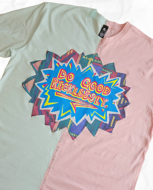 Block colour tee #2 - do Good recklessly