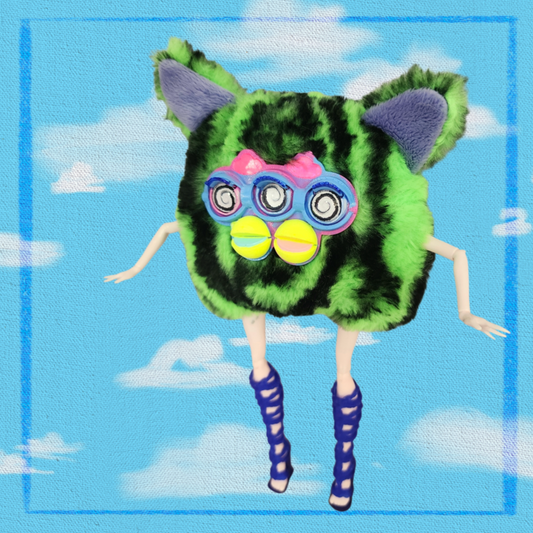 Zebra furb-barbie