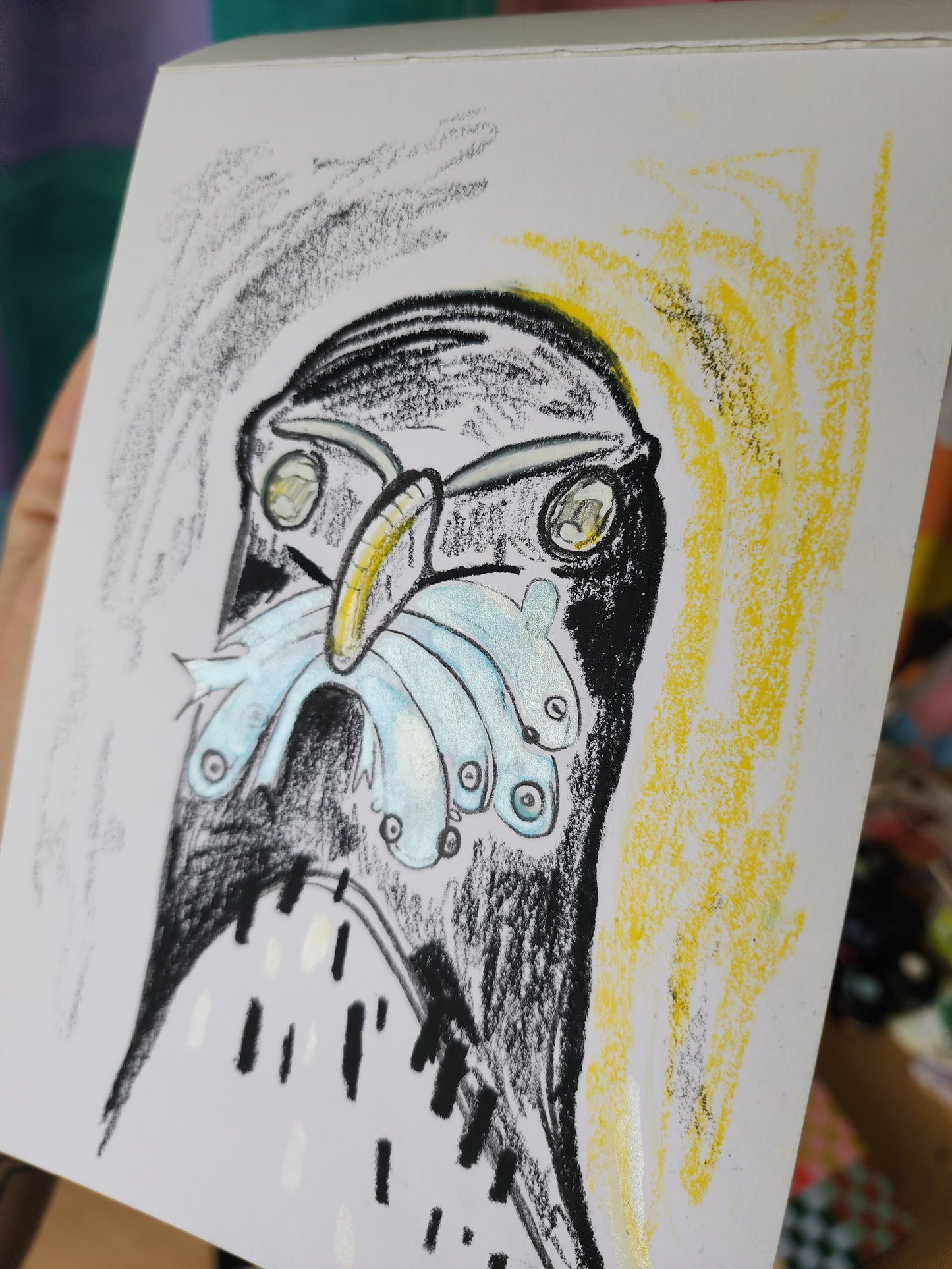 Razorbill - ⭐️IRIDESCENT⭐️ Original Artwork