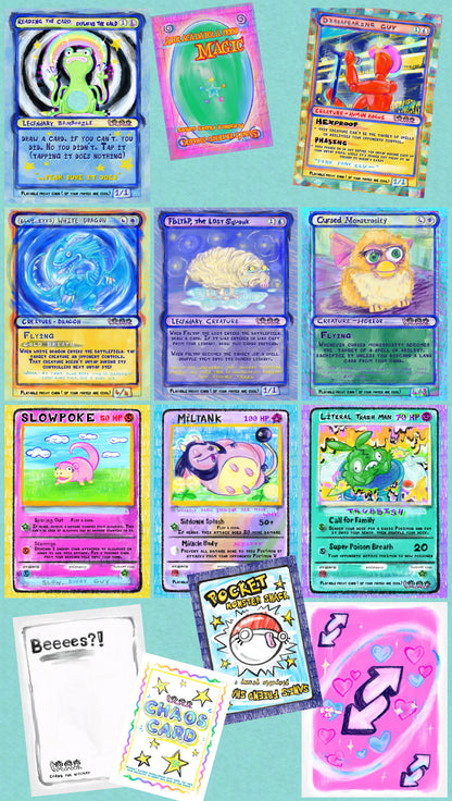Trading card booster pack