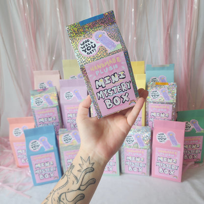 Handmade plush mystery mini box