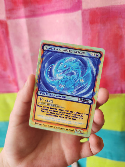 Playable trading cards