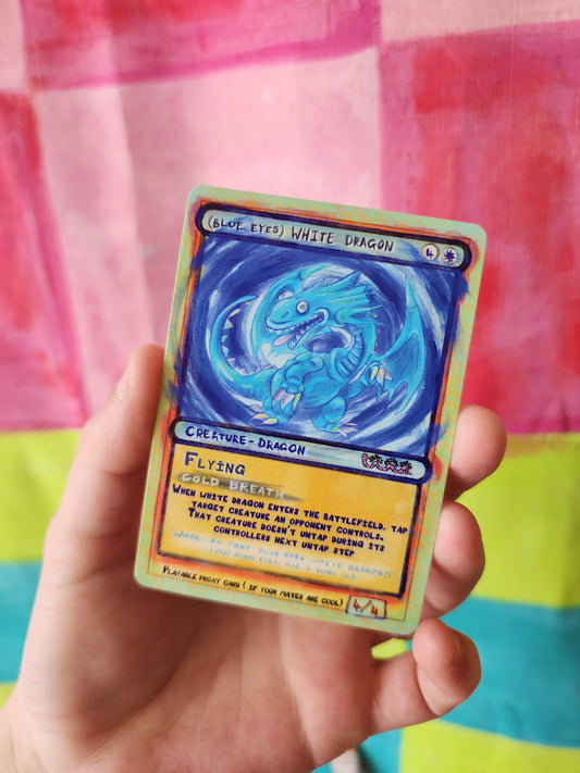 Playable trading cards