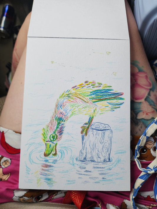 Eurasian wigeon - Original Artwork