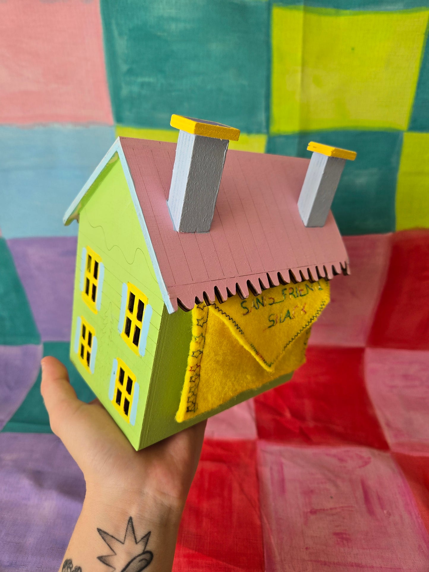 Advent calendar - light up house (gerry worm)